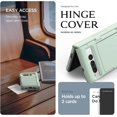 thumbnail image 5 of VRS DESIGN Phone Case for Google Pixel Fold Case (2023), [Terra Guard Modern GO] Premium Hinge Protection Wallet Case (Marine Green), 5 of 7