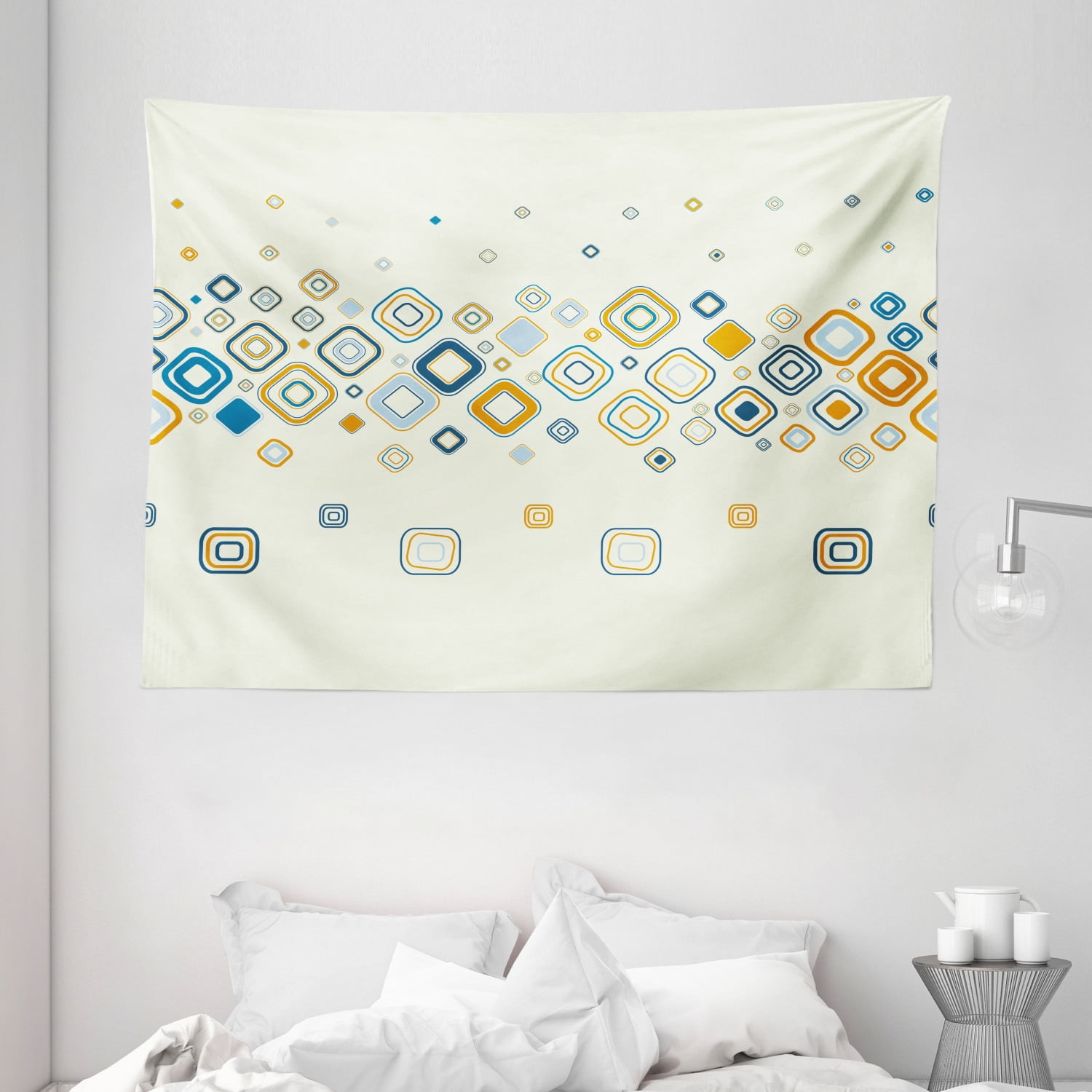 Modern Tapestry, Vector Illustration of Stylish Repeating Geometric ...