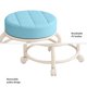 thumbnail image 2 of Taburete Bajo De Polea Para El Hogar Taburete Bajo De Polea Para El Hogar Taburete bajo de polea para el hogar con ruedas, taburete para caminar para niños, asiento (azul cielo), 2 of 5