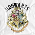 thumbnail image 2 of Harry Potter Hogwarts Crest Women's T Shirt, White, Small, 2 of 6
