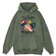 thumbnail image 3 of Sudadera con capucha retro desgastada My Personality Depends On Me para hombre, sudadera informal holgada con capucha, ropa con capucha 100 % algodón de estilo hip hop, 3 of 5