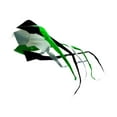 thumbnail image 4 of Cometa Voladora Suave, Fácil de Usar, Decoración Versátil, Cometa Giratoria Clásica con Cola, Cometa Giratoria para Actividades en Parques, Playas Y P Negro Verde, 4 of 8
