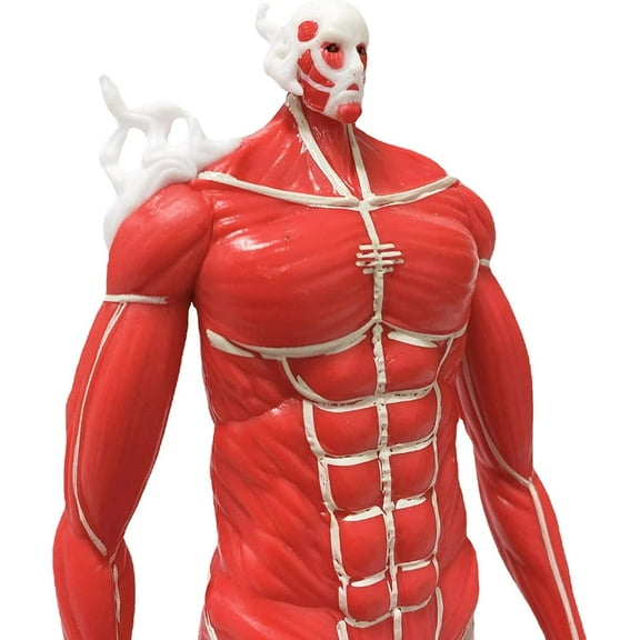 New Attack on Titan Anime Characters Ornament, Titan Ornaments PVC Statue Collectible Figurine Decoration Anime Fans (Pure Titan 18cm)