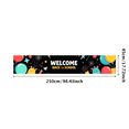 thumbnail image 3 of LUUFILx Back to School Backdrop Banner Classroom Art Supplies School Event Decor Photography Party Decorations Background Colorful Fun Learning, 3 of 9