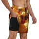 thumbnail image 2 of Balery Sunglasses Yellow Duck Bañador para hombre, shorts de playa de secado rápido con entrepierna y forro de compresión-Medium, 2 of 6