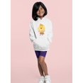 thumbnail image 2 of Yellow Chicken Hoodie Juniors -Image by Shutterstock,  Large, 2 of 4