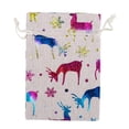 thumbnail image 4 of 24pcs Arpillera Bolsas De Navidad Con La Etiqueta DIY De Yute Cordones De Gracias 10x14cm Sunnimix Bolsas de embalaje, 4 of 7