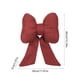 thumbnail image 3 of Almohada cervical para reposacabezas de coche con lazo | Soporte cervical ergonómico para viajes y oficina | Funda extraíble y lavable | Negro, rosa y rojo, 3 of 6