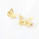 thumbnail image 4 of 2 horquillas vintage para mujer, mariposa hueca, clip lateral de metal, pasador, accesorios para el cabello., 4 of 5