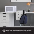 thumbnail image 4 of Magic Chef - Horno de microondas compacto para encimera, 1000 vatios, blanco, 1.1 Cu. Aparato de cocina digital con un solo toque, cerradura para niños, temporizador, recalentamiento, descongelación y, 4 of 5