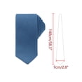 thumbnail image 2 of INSPIRE CHIC Conjunto de Pañuelo de Bolsillo para Hombre Corbata Sólida Corbatas de Pajarita Pre-atadas Conjunto de Invierno Fiesta Azul Marino, 2 of 6