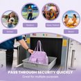 thumbnail image 6 of Soda Candy Mesh Tote Bag Stadium Approved 12x6x12 Heavy Duty Beach Bag for Sports Gym Concerts Travel Daily Use, 6 of 6