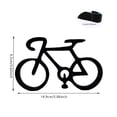 thumbnail image 3 of Adorno Minimalista de Bicicleta Ganfancp Escultura de Bicicleta con Marco de Alambre, 3 of 7