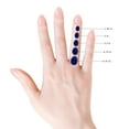 thumbnail image 4 of ANGARA Lab Grown 20.4 Ct Blue Sapphire Tennis Link Bracelet for Women in 925 Sterling Silver (Size-7x5mm) | September Birthstone, Anniversary Jewelry Gift for Women | Lab-Grown Blue Sapphire Bracelet, 4 of 7