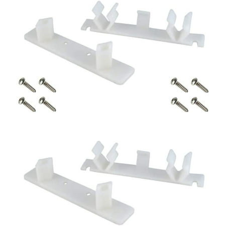 

Tenn-Tex B-340 False Front Clips/Drawer (4 1/4 Opening) Set with Screws