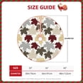 thumbnail image 2 of Sikiie colorful Maple Christmas Tree Skirt, Christmas Tree Decorations, Christmas Decor, Tree Mat Decoration(30-48IN)-36", 2 of 6