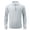 Gray, variant on Mens Shirts Men's Fall And Winter Fashion Casual Business Faddish Long Sleeve Turn-Down Collar Half-zip Comfortable Dressy T Shirts