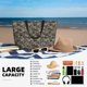 thumbnail image 5 of Easygdp Hockey1 Bolsa de Viaje de Playa de Gran Capacidad, Bolsa Tote Perfecta para la Playa, Escapadas de Fin de Semana y Viajes, 5 of 7