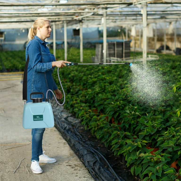 garden sprayer battery operated Fujiaka UNO, Battery Operated Portable Double-Pump Power Sprayer for A –  FUJIAKA main image 1