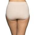 thumbnail image 3 of Vanity Fair Lingerie Women's No Pinch No Show Seamless Brief Underwear, 3-Pack, 3 of 6
