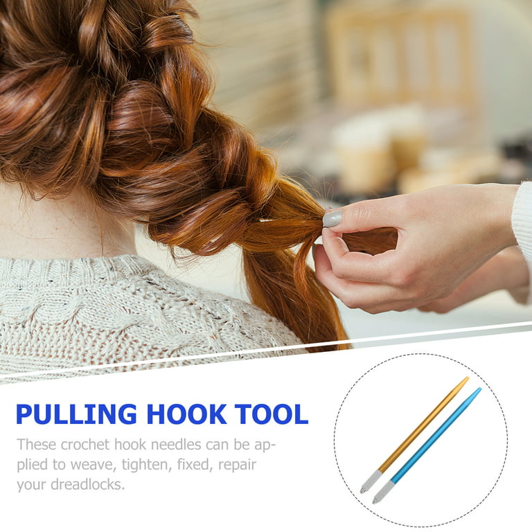 crochet needle for hair extension loop
