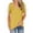 Light yellow, variant on ONLYSHE Womens Summer V Neck T Shirts Short Sleeve Loose Fit Basic Tunic Tops Blouse