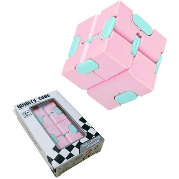 Infinity Cube Figit Toys Genji Fidget Spinners For Girls Fidget Cube Prime Stress Relief Gifts For Adults And Kids Sensory Toys For Autistic Children Pink Walmart Com Walmart Com