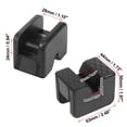 thumbnail image 2 of Unique Bargains 4pcs 2 Types Universal Car Jack Pad Slotted Puck Support Frame Rail Pinch Weld Protector, 2 of 6