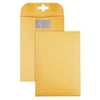 Quality Park Postage Saving Clasp Envelopes, 6 x 9 Inches, Kraft Brown, Pack of 100