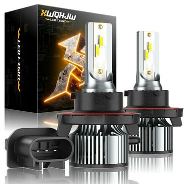 For Ford Expedition 2007-2014 H13 LED Headlight Bulbs High/Low Dual Beam 6000K White