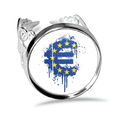 thumbnail image 1 of Anillo de compromiso de boda Unbranded Símbolo de la Unión Europea ajustable, 1 of 3