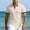 Khaki, variant on GSPCLAM Men's Everyday Solid Polo Shirts Short Sleeve Texture Tees Half Button Summer Essential Breathable Tops for Commute