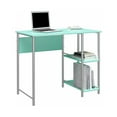 Mainstays Metal Student Computer Desk, Spearmint