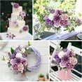 thumbnail image 6 of 2 Boxes - Artificial Flower Mixed Flower Dahlia Roses with Stems for DIY Wedding Bridal Bouquets, Flower Arrangements, Home Decoration, 6 of 8