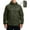 Army Green, variant on CharmCyan Lightweight Waterproof Hooded Windbreaker Jacket for Men with Adjustable Drawstring and Full Zip Closure for Outdoor Activities Army Green L