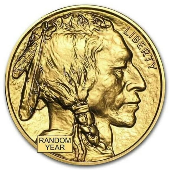 1 Oz Gold American Buffalo Coin Random Year