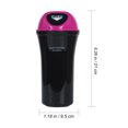 thumbnail image 4 of Kenally Organizador de cubos de basura para coche, soporte para basura, bolsa de almacenamiento para automóviles, accesorios, visera trasera para Ventana automotriz Rosa roja Kenally VI000960-05B, 4 of 6