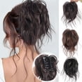 thumbnail image 2 of Pince à Griffes Pièce de Cheveux Synthétiques Chignon Ondulé en Vrac Extension de Cheveux Queue de Cheval, 2 of 6