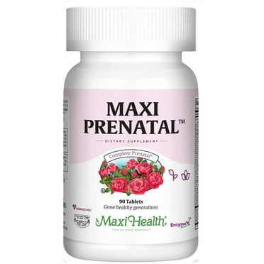Maxi Health Kosher Maxi Prenatal Complete Formula - 90 Tablets