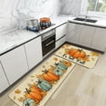 thumbnail image 6 of PEIBang Non-Slip Kitchen Rugs Set 2-Piece 16.00x24.00in + 16.00x48.00in Polyester Floor Mats with Rubber Backing,Absorbent Washable Low Pile Multicolor Decor for Sink Entryway Dining Room, 6 of 6