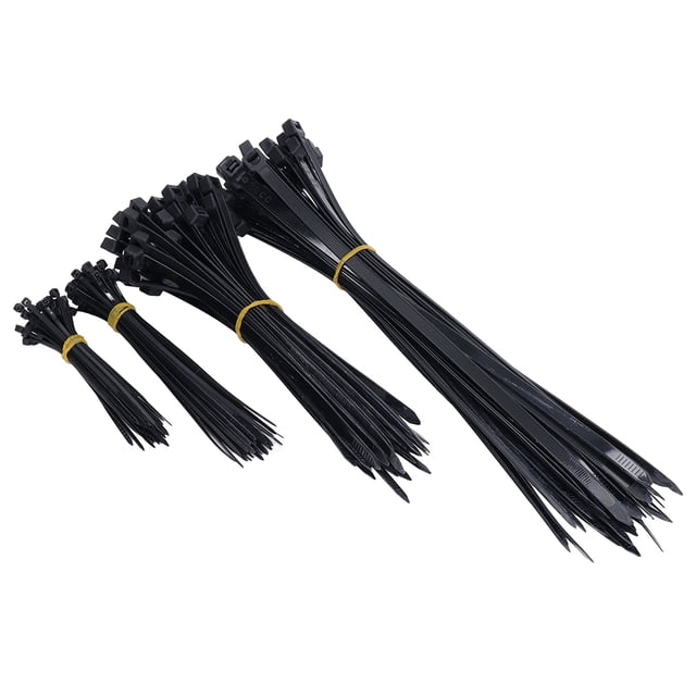 Attaches à Glissière pour Câble Robustes, 200 Pcs Attaches à Câble Robustes Assortiment de Attaches à Câble Robustes Attaches à Câble Robustes Performance Puissante
