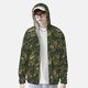 thumbnail image 2 of Fotbe Green Camouflage Skull Chaqueta con Protección Solar UPF 50+ para Hombre y Mujer, Camisa con Capucha y Bolsillos-3X-Large, 2 of 7