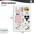 thumbnail image 4 of Stupell Industries Eclectic Summer Vibes Necessities Canvas Art, 16 x 24, by Martina Pavlova, 4 of 8