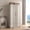 White, variant on Brafab Fluted Armoire Wardrobe with Hanging Rod,Wooden Storage Closet, Freestanding Spare Closet Organizer Tall Cabinet for Coats and Clothes