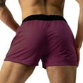 thumbnail image 3 of Men's Quick Dry Sports Shorts Drawstring Elastic Waist Athletic Gym Workout Shorts with Pockets, 3 of 3