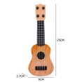 thumbnail image 2 of Juguete para niños modelo de guitarra pequeña portátil para exhibición de festivales amarillo, 2 of 6