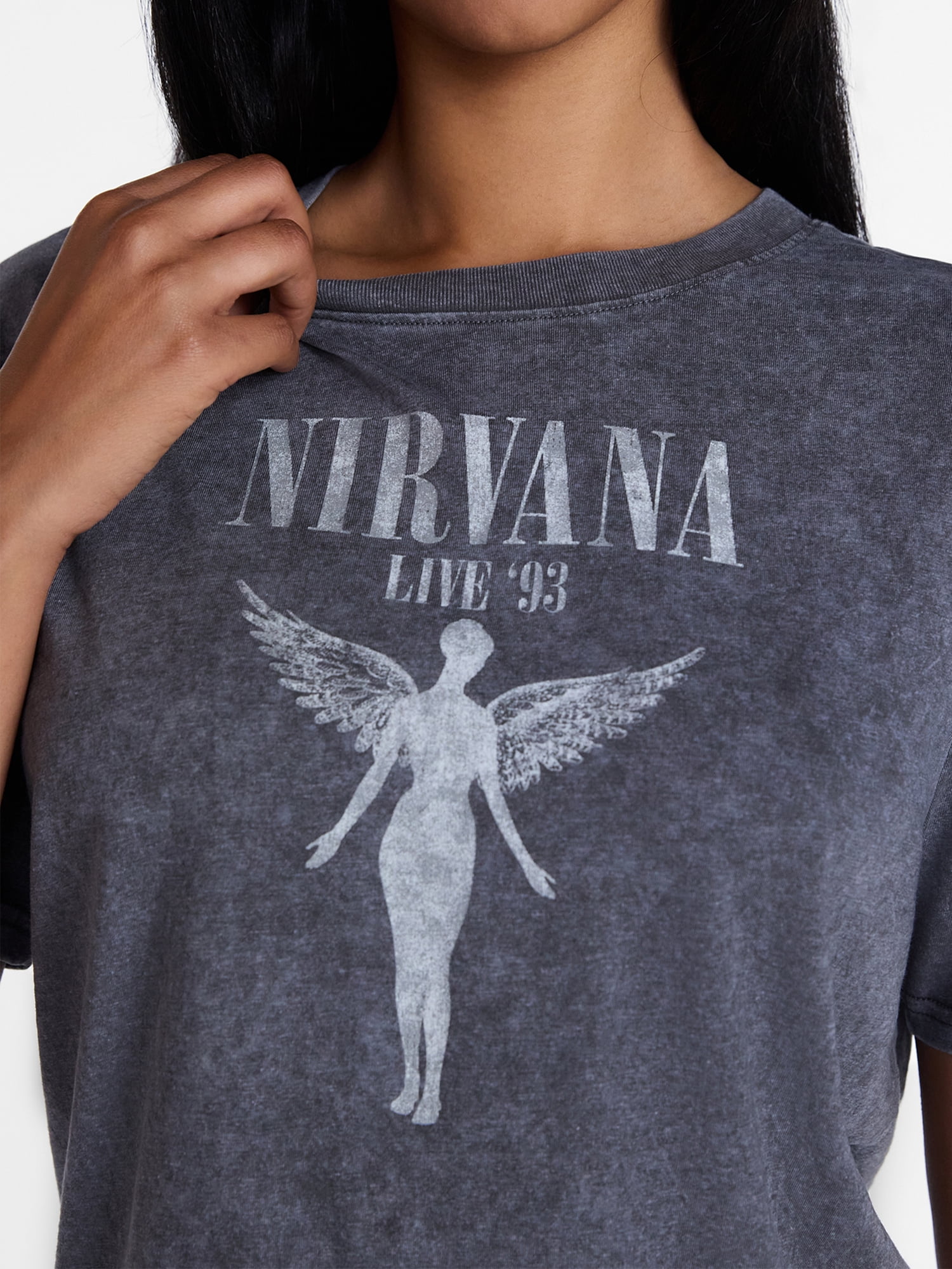 Nirvana Women's In Utero Graphic Tee with Short Sleeves, Sizes XXS-XXL