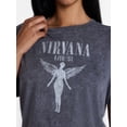 thumbnail image 4 of Nirvana Women's In Utero Graphic Tee with Short Sleeves, Sizes XXS-XXL, 4 of 5