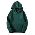 thumbnail image 2 of RXIRUCGD Haut à Capuche à Manches Longues avec Poche pour Femme, Décontracté et Tendance, Blouse à Capuche à Manches Longues, Vert Armée, Taille : 3TG, 2 of 9