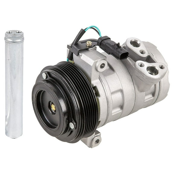 AC Compressor & A/C Drier For Jeep Wrangler JK 3.8L 2007 2008 2009 2010 2011 - BuyAutoParts